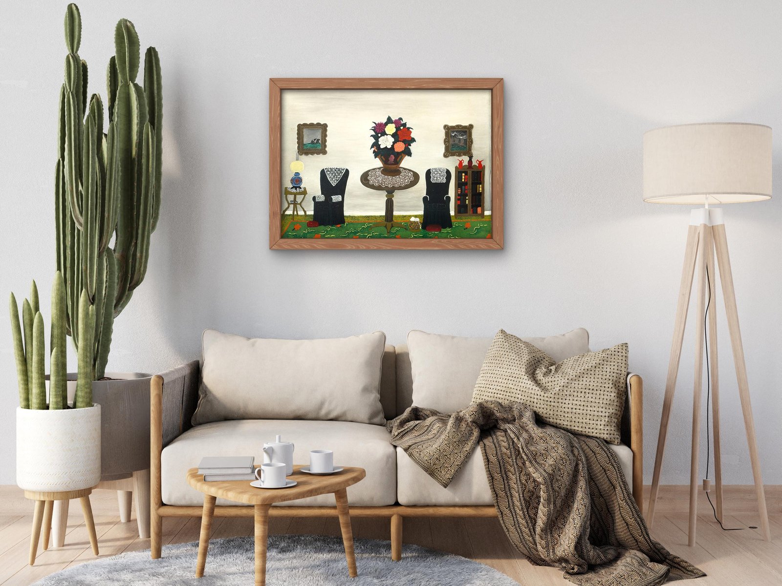 Victorian Interior II by Horace Pippin, 1945, American Modernism, fine art print