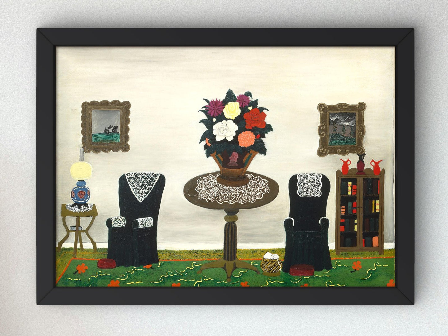 Victorian Interior II by Horace Pippin, 1945, American Modernism, fine art print