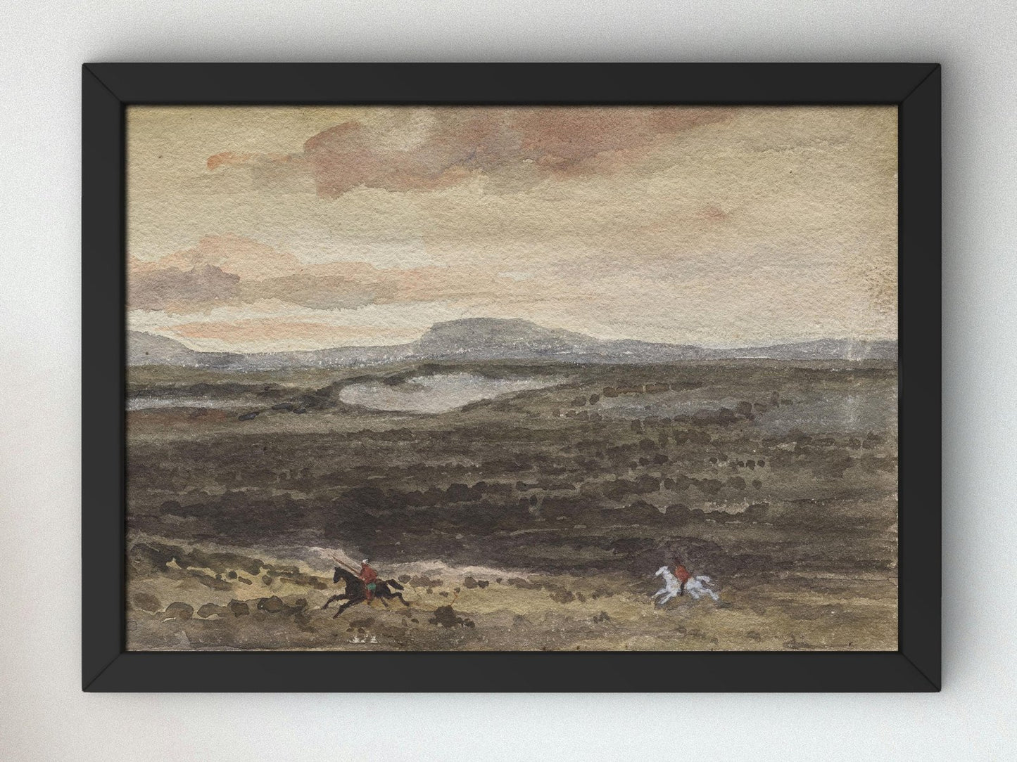 View of the Midwest Plains by Frederic Auguste Bartholdi, 1871, Realism and Naturalism, fine art print
