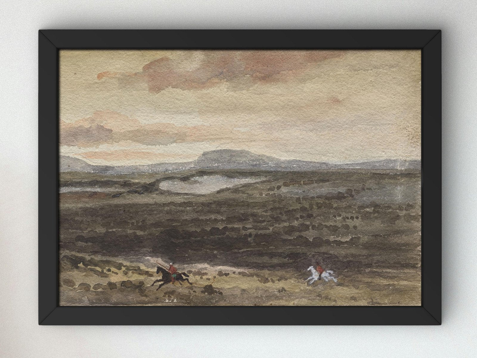 View of the Midwest Plains by Frederic Auguste Bartholdi, 1871, Realism and Naturalism, fine art print