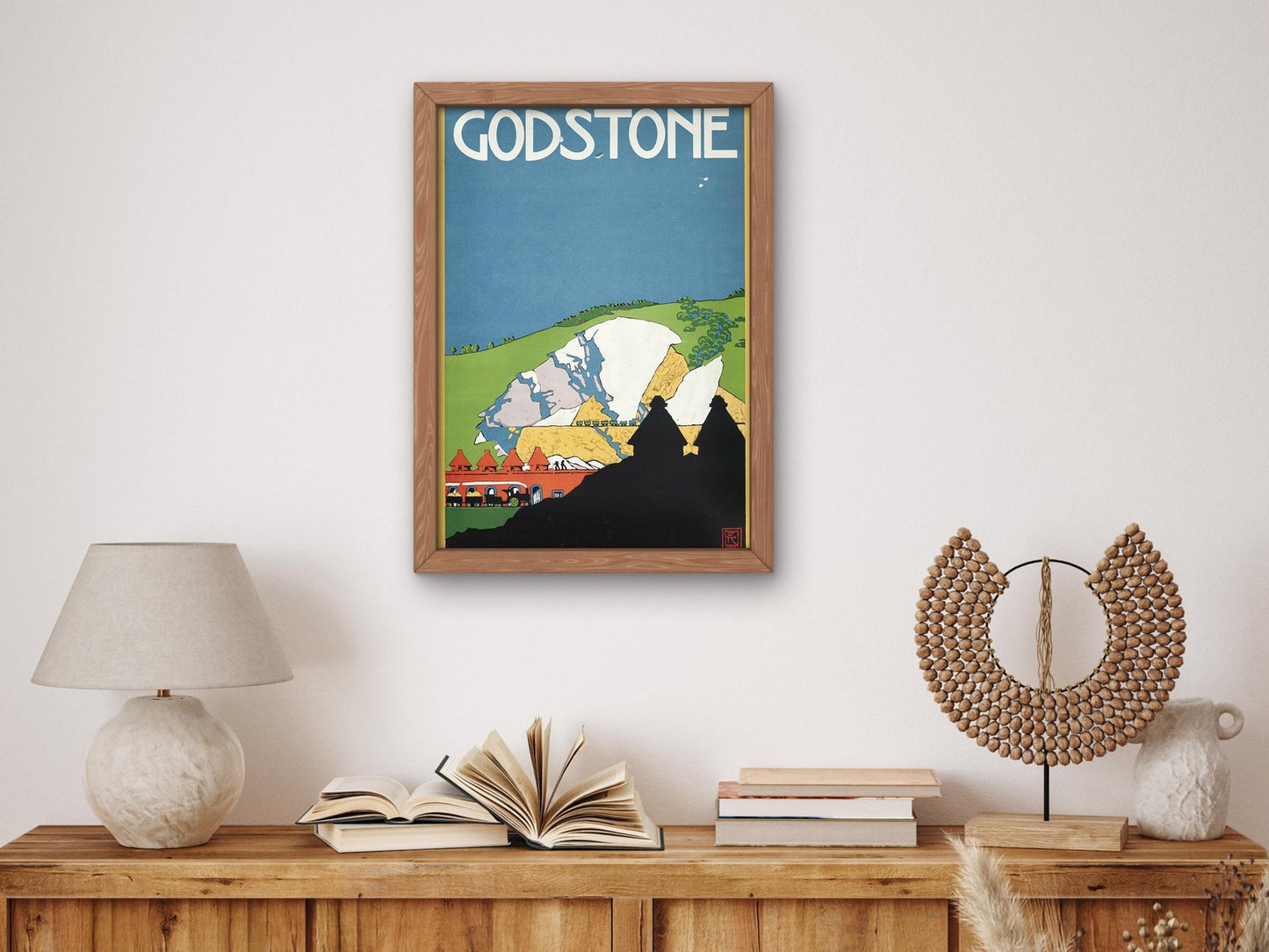 Godstone by Edward McKnight Kauffer, 1935, Art Deco and American Modernism, fine art print