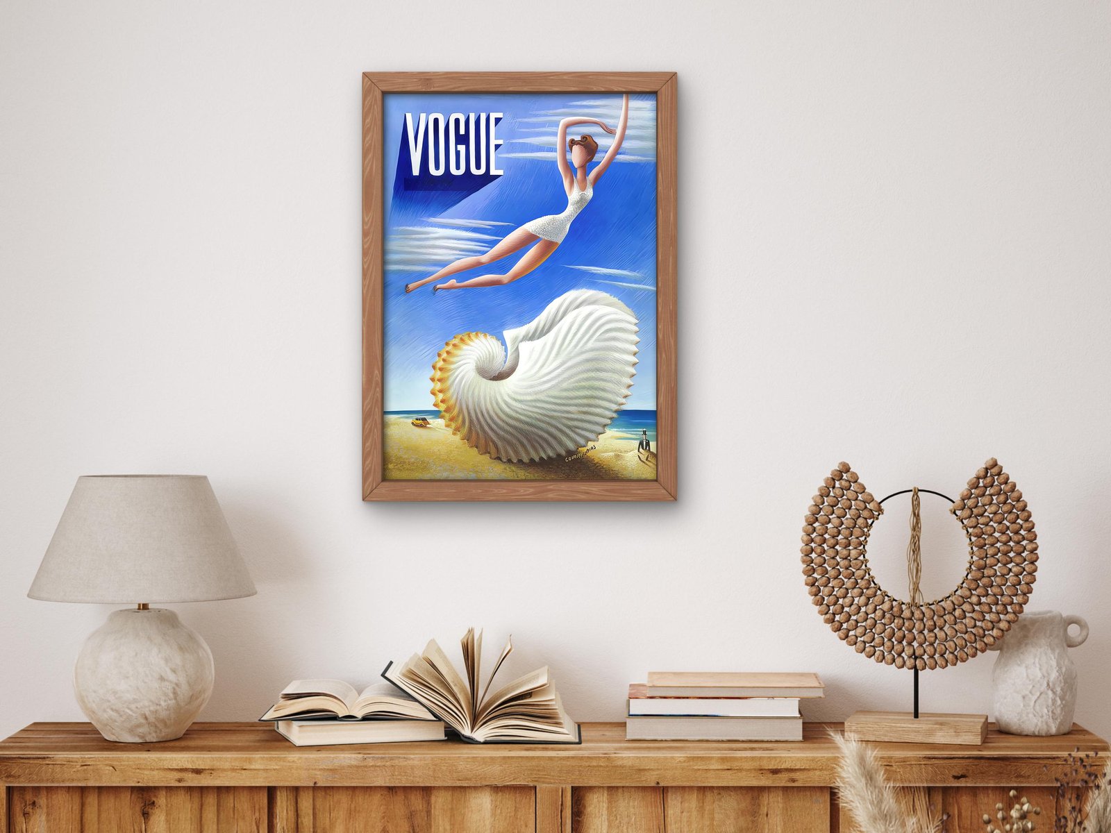 Vogue Magazine Cover by Miguel Covarrubias, Art Deco and American Modernism, fine art print