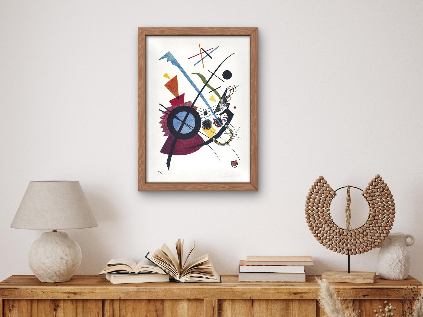 Violet by Wassily Kandinsky, 1923, Cubism and Abstract Art, fine art print