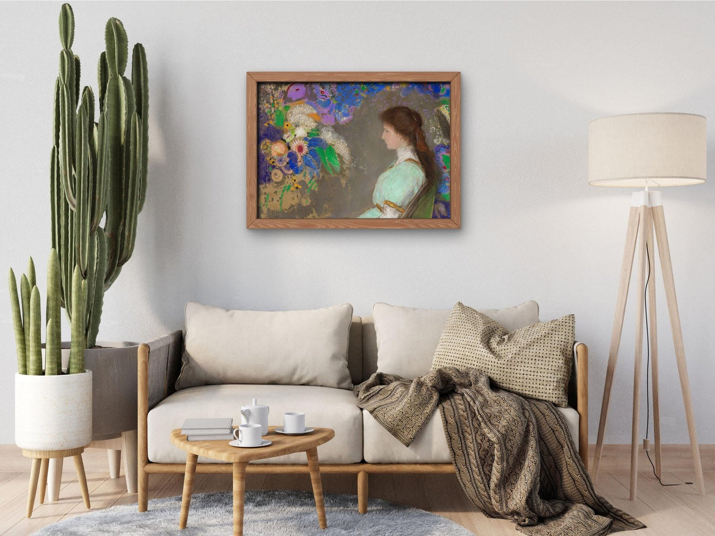Violette Heymann by Odilon Redon, 1910, Pre-Raphaelites and Symbolism, fine art print