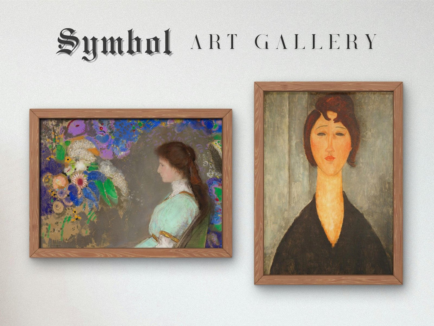 Violette Heymann by Odilon Redon, 1910, Pre-Raphaelites and Symbolism, fine art print