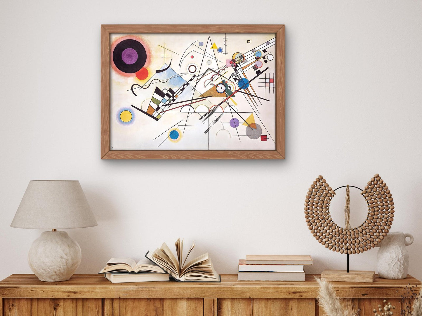 Composition VIII by Wassily Kandinsky, 1923, Cubism and Abstract Art, fine art print