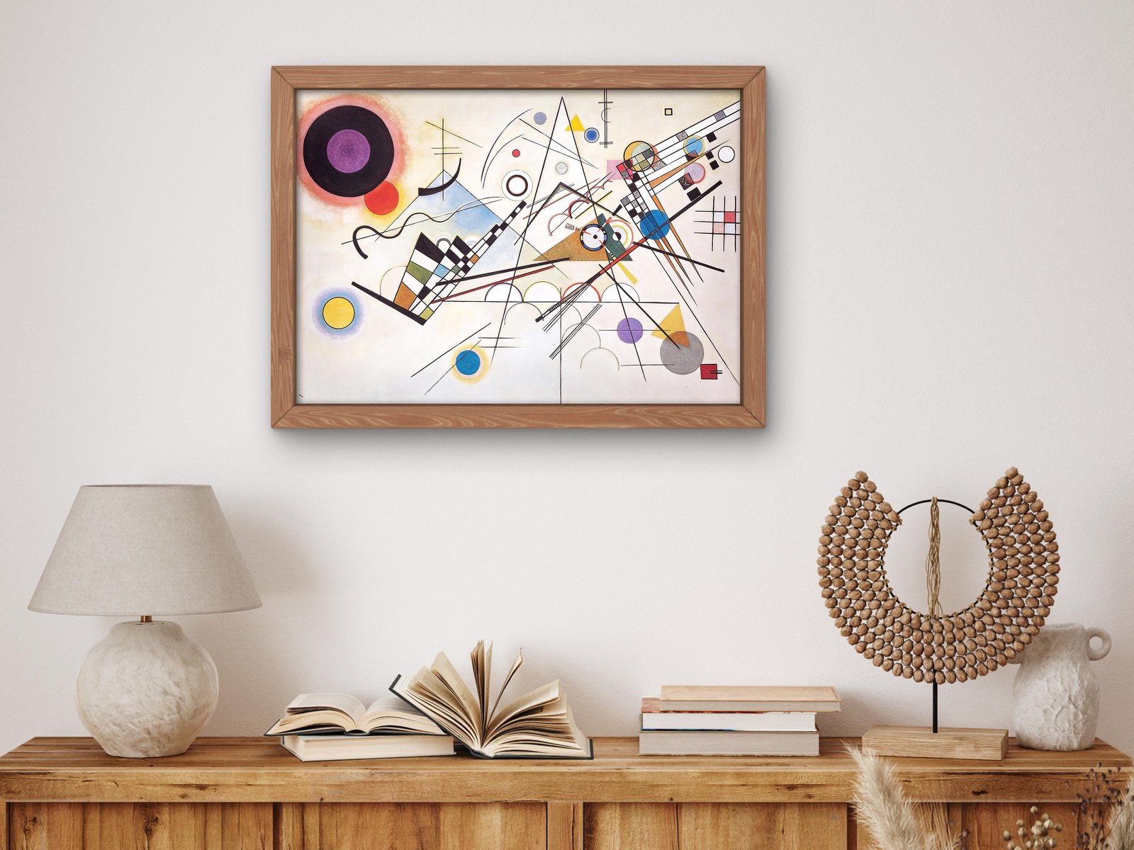 Composition VIII by Wassily Kandinsky, 1923, Cubism and Abstract Art, fine art print