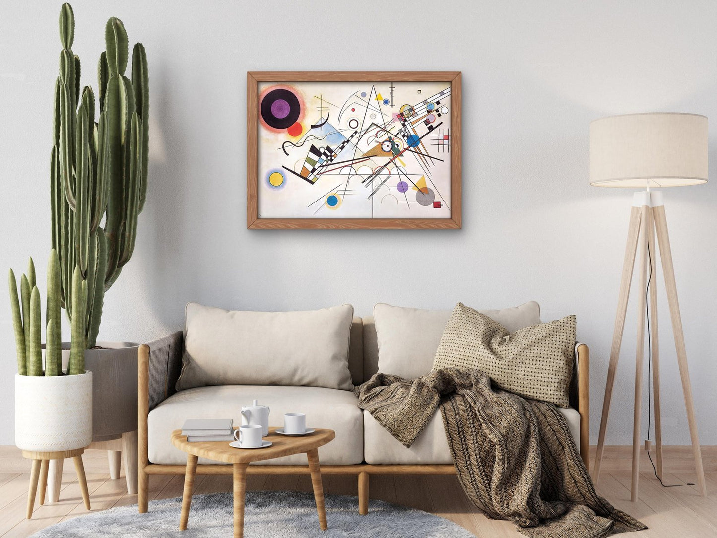 Composition VIII by Wassily Kandinsky, 1923, Cubism and Abstract Art, fine art print