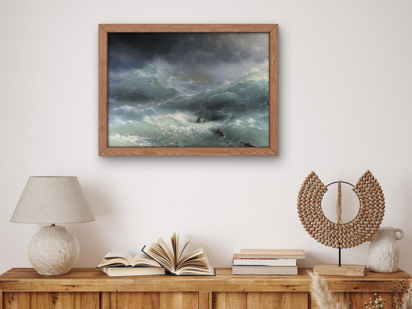 Wave by Ivan Aivazovsky, 1889, Romanticism and Classical Landscapes, fine art print