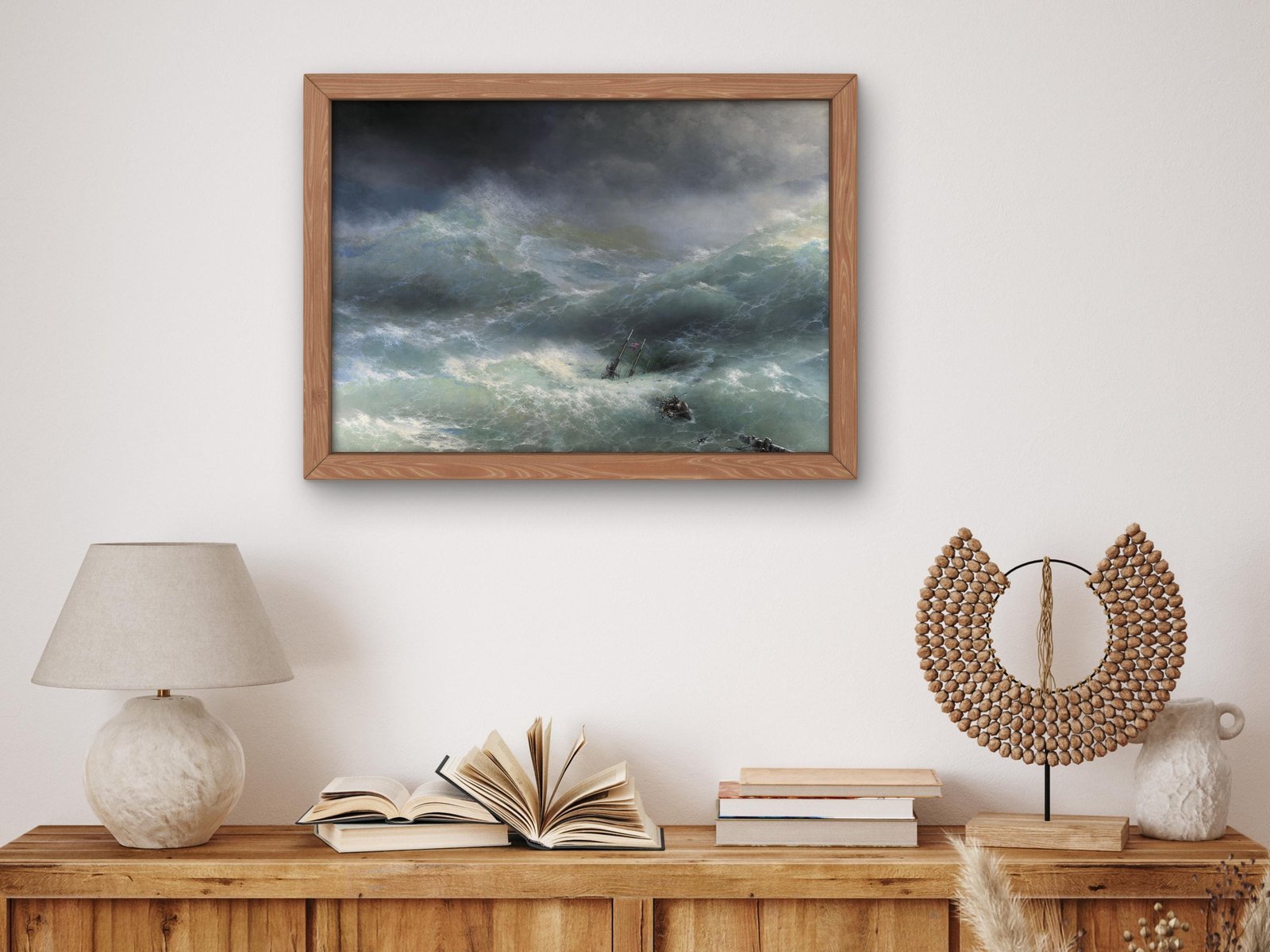 Wave by Ivan Aivazovsky, 1889, Romanticism and Classical Landscapes, fine art print