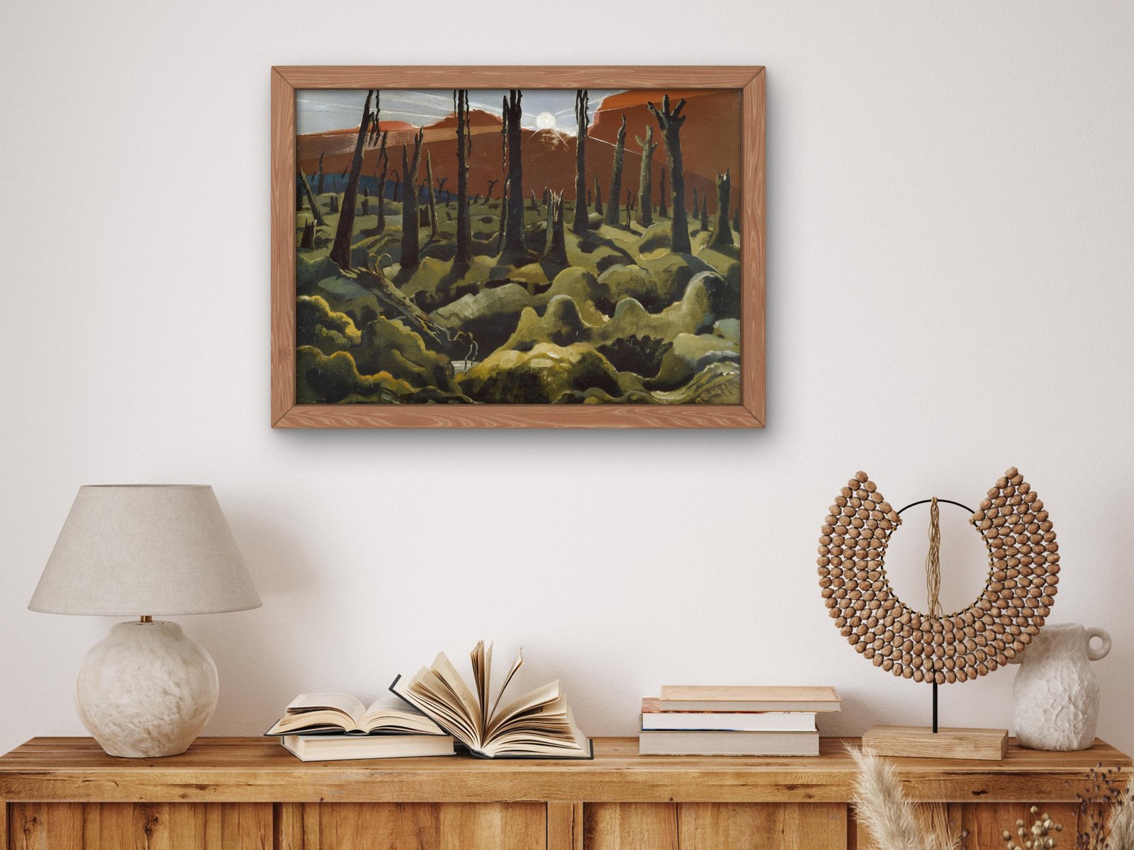 We are Making a New World by Paul Nash, 1918, Surrealism and Modern Art, fine art print