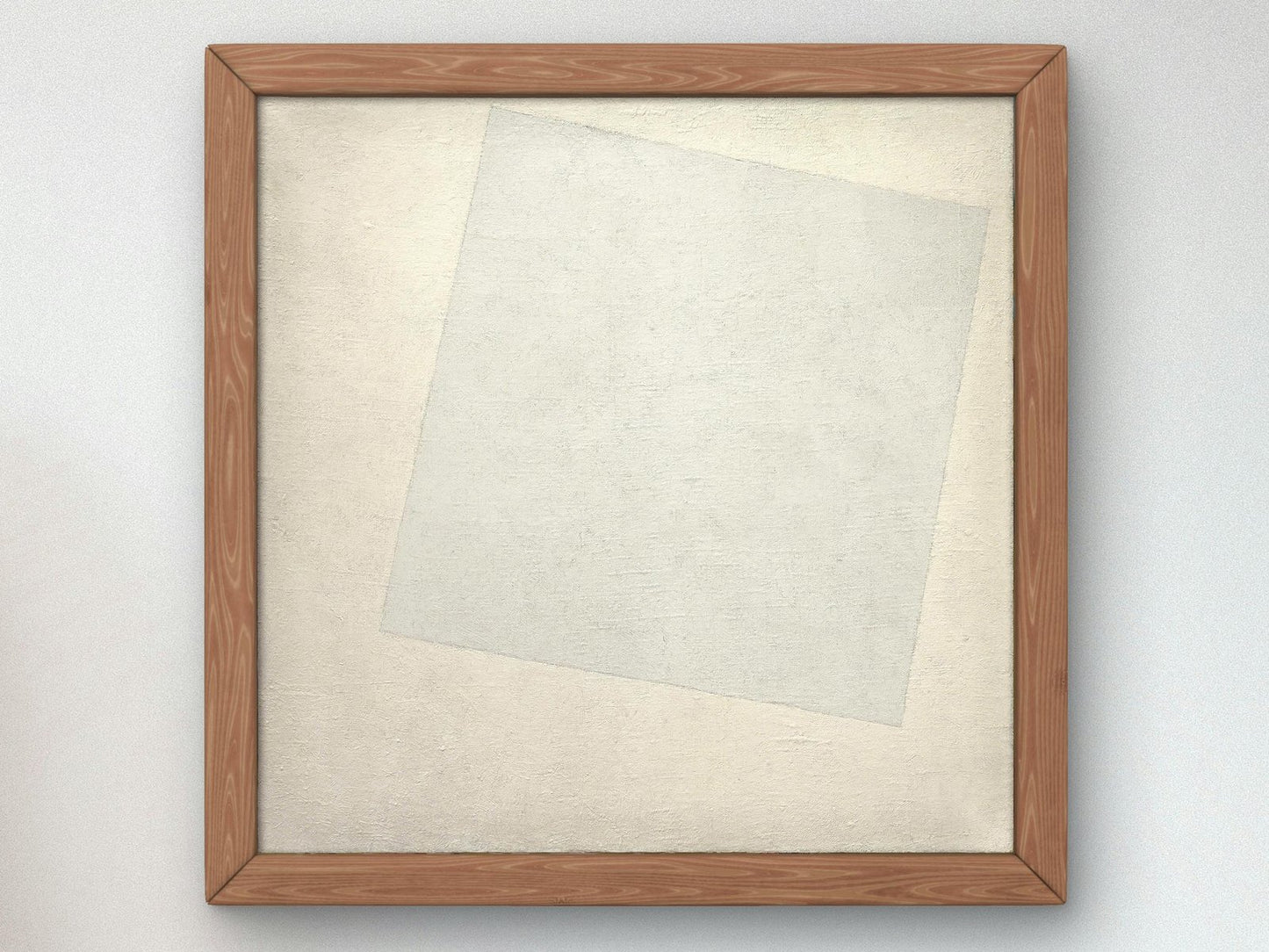 White on White by Kazimir Malevich, 1918, Futurism and Constructivism, fine art print