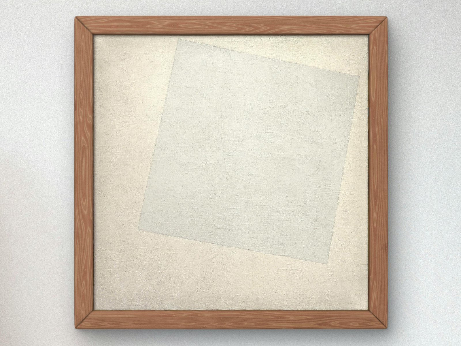 White on White by Kazimir Malevich, 1918, Futurism and Constructivism, fine art print