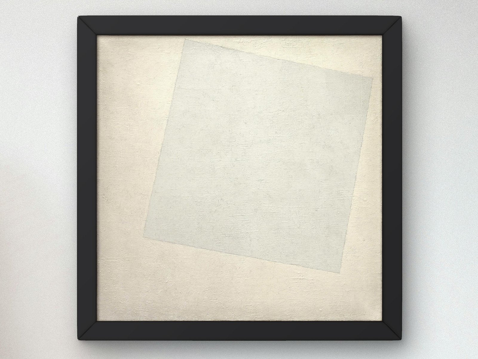White on White by Kazimir Malevich, 1918, Futurism and Constructivism, fine art print