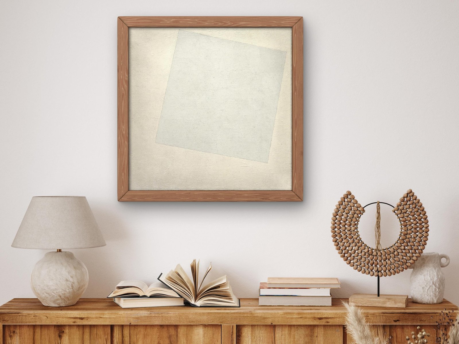 White on White by Kazimir Malevich, 1918, Futurism and Constructivism, fine art print