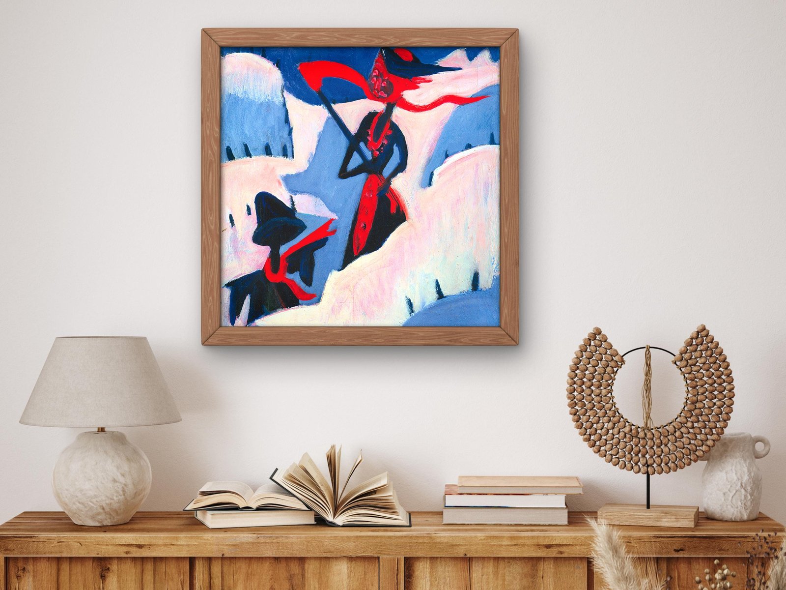 Artwork by Ernst Ludwig Kirchner, 1932, Expressionism and Fauvism, fine art print