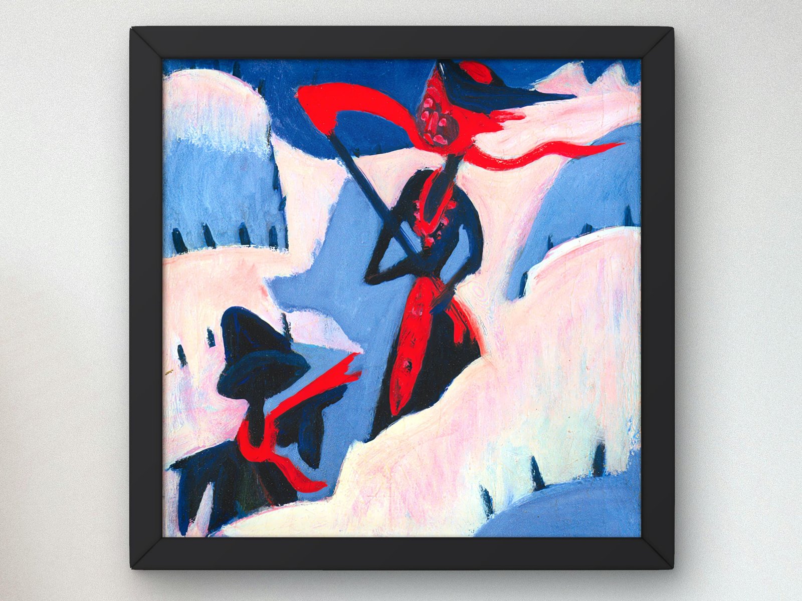 Artwork by Ernst Ludwig Kirchner, 1932, Expressionism and Fauvism, fine art print