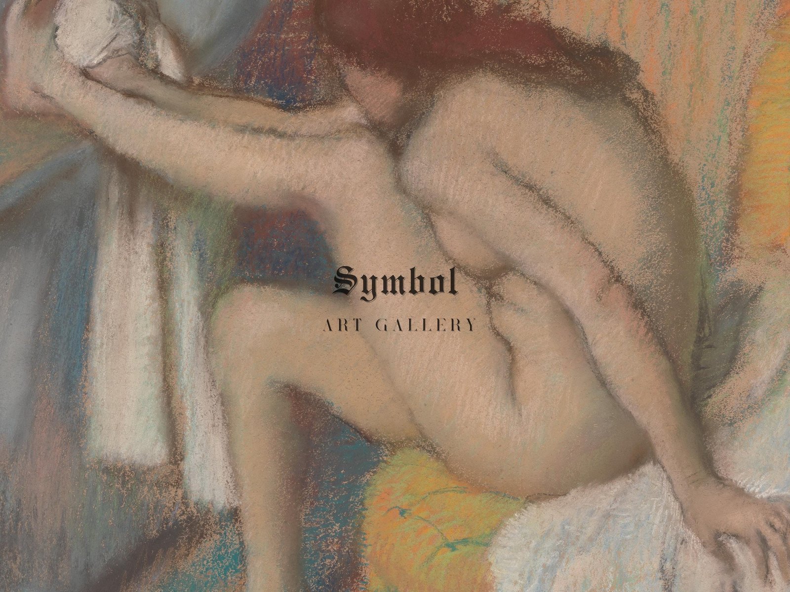 Woman Drying Her Foot by Edgar Degas, 1886, Impressionism, fine art print