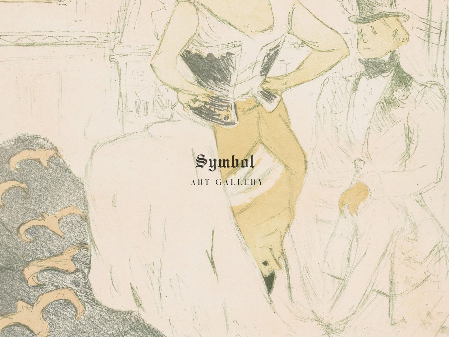 Woman in a Corset by Henri de Toulouse-Lautrec, 1896, Art Nouveau and Belle Époque, fine art print