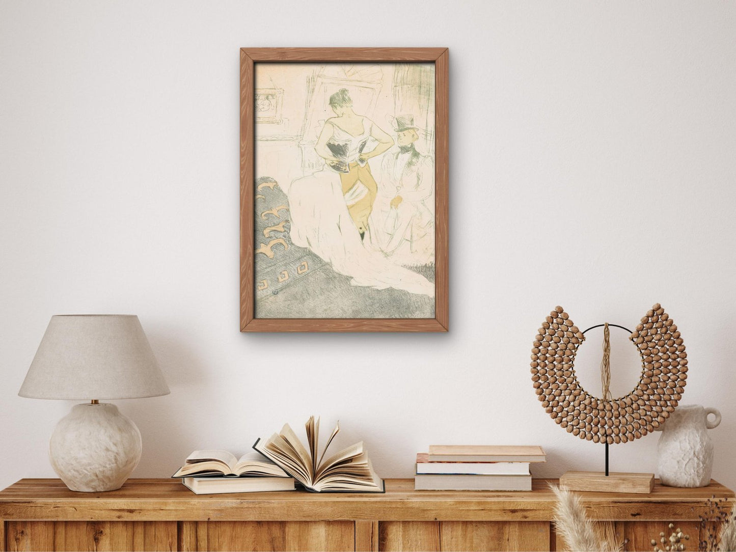 Woman in a Corset by Henri de Toulouse-Lautrec, 1896, Art Nouveau and Belle Époque, fine art print