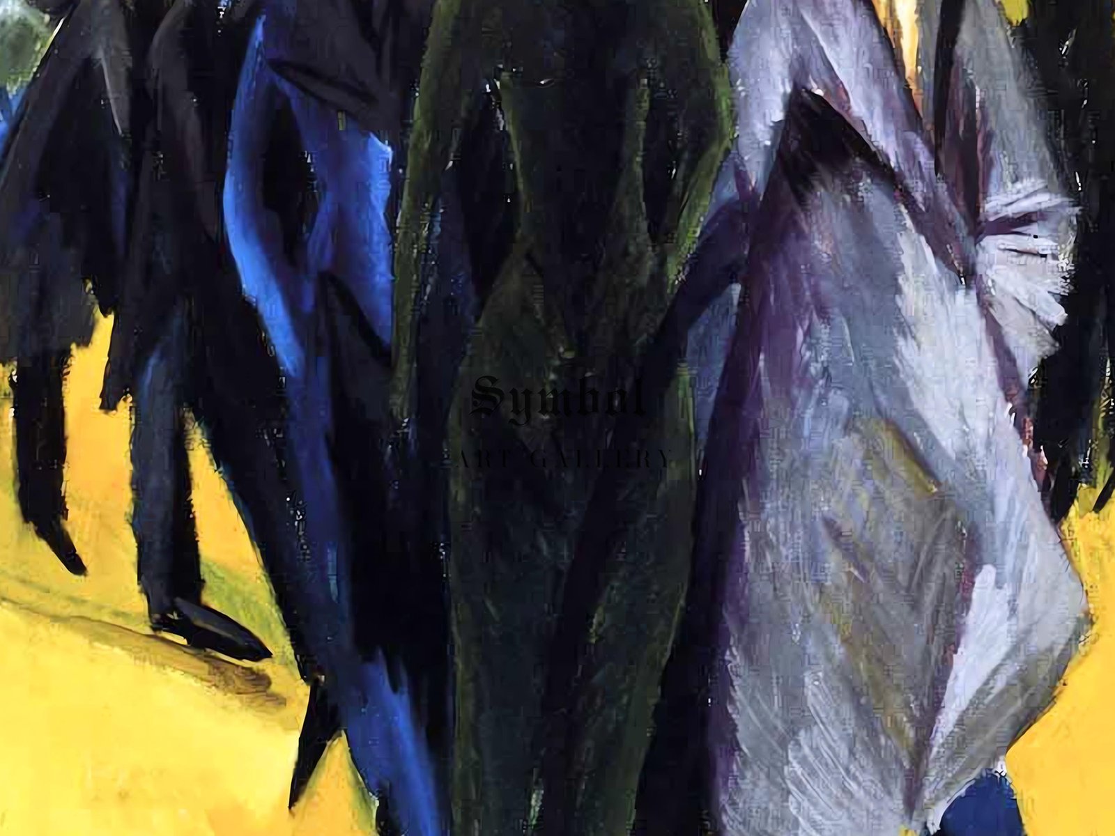Woman in the Street by Ernst Ludwig Kirchner, 1919, Expressionism and Fauvism, fine art print