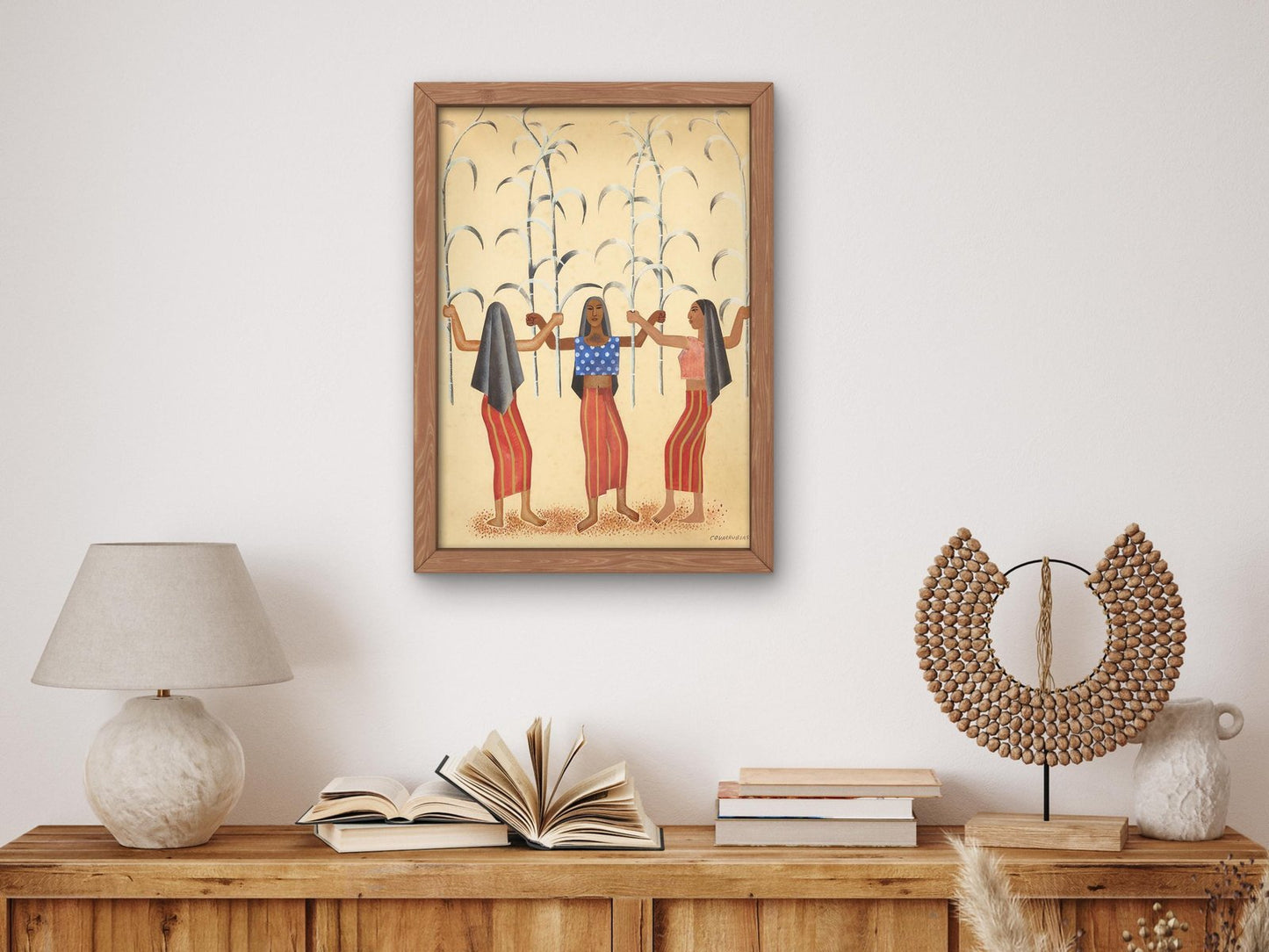 Women in Sugarcane Field by Miguel Covarrubias, 1935, Art Deco and American Modernism, fine art print