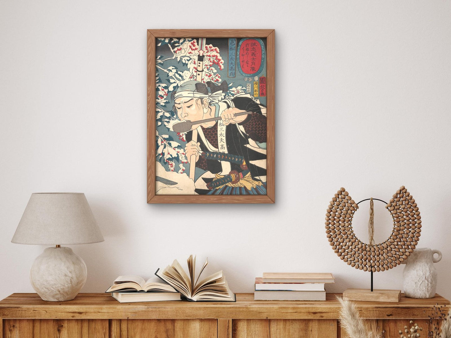Japanese woodblock print by Utagawa Kuniyoshi, 1852, fine art reproduction