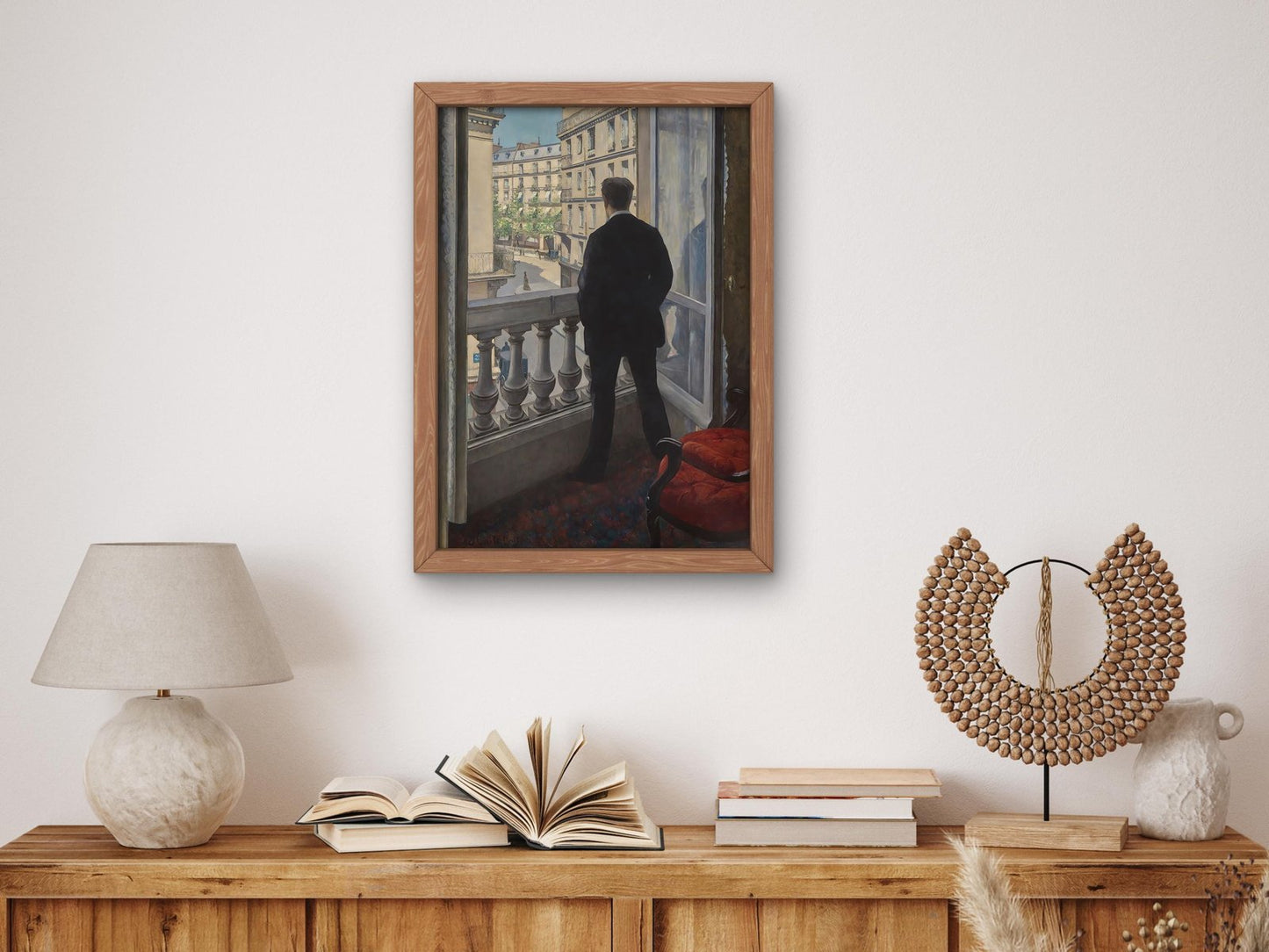 Young Man at His Window by Gustave Caillebotte, 1876, Realism and Naturalism, fine art print